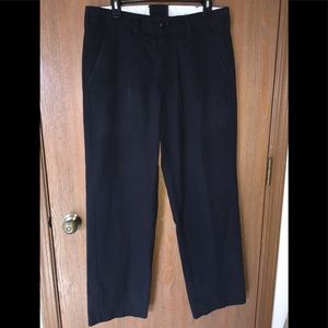 Red Kap Men's Elastic Waist Work Pants, Black